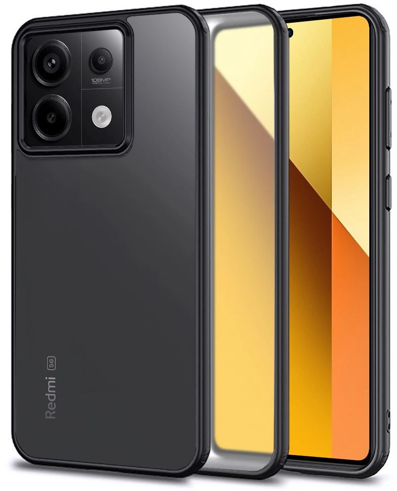 Dėklas Reach Matte Xiaomi Redmi 15C 4G/5G/Poco C85 4G/5G juodas