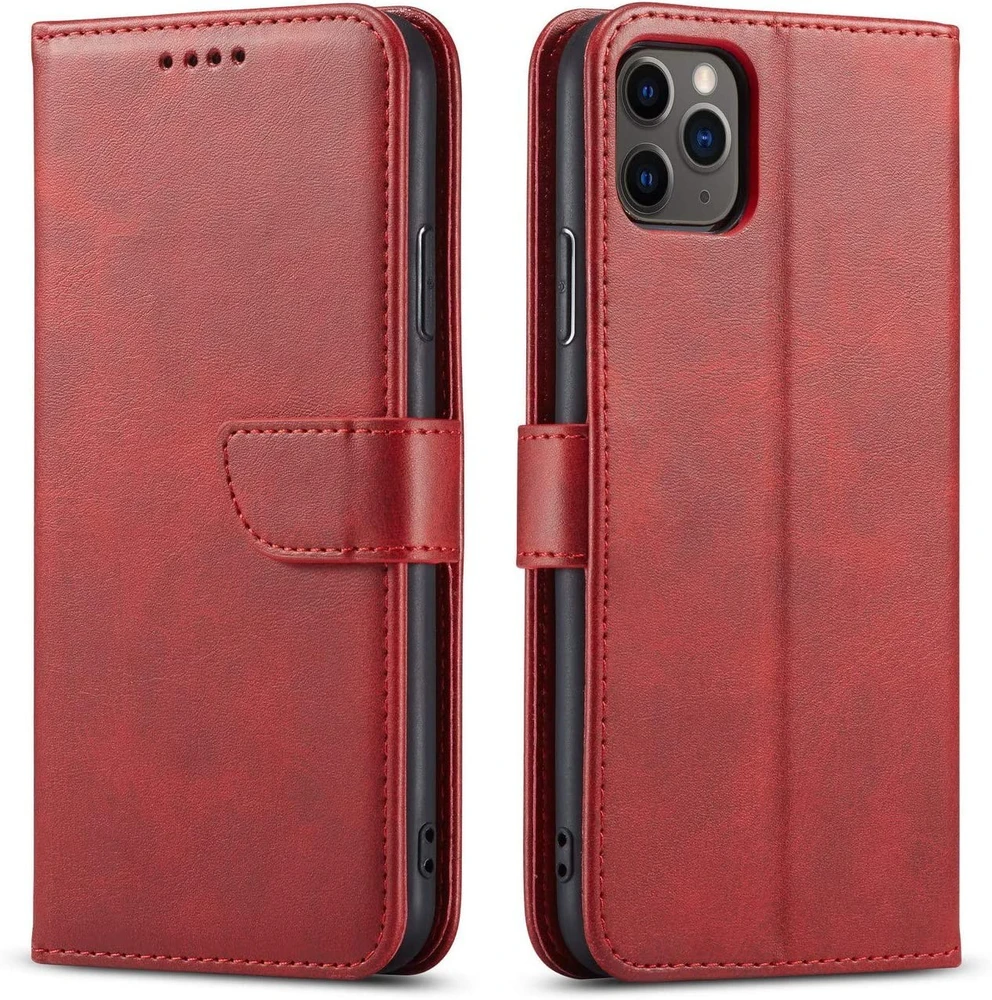 Reach Dėklas Wallet Case Apple iPhone 16e/17e raudonas
