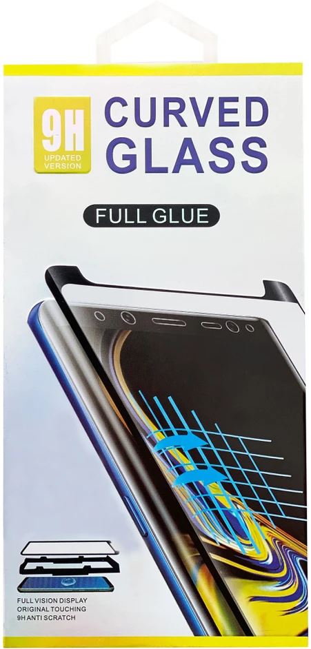 Reach LCD apsauginis stikliukas 9D Curved Full Glue Xiaomi Redmi Note 14 Pro 4G juodas
