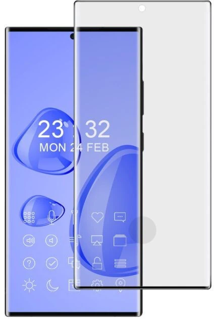 Reach LCD apsauginis stikliukas 9D Curved Full Glue Xiaomi Redmi Note 14 Pro 4G juodas