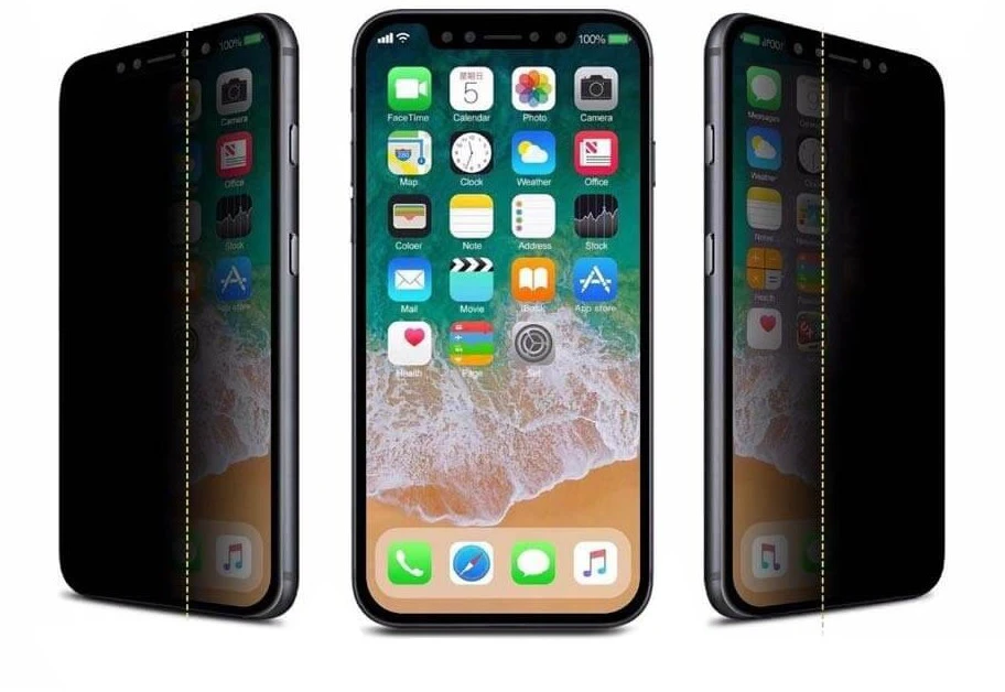 Reach LCD apsauginis stikliukas Full Privacy Apple iPhone 12/12 Pro juodas