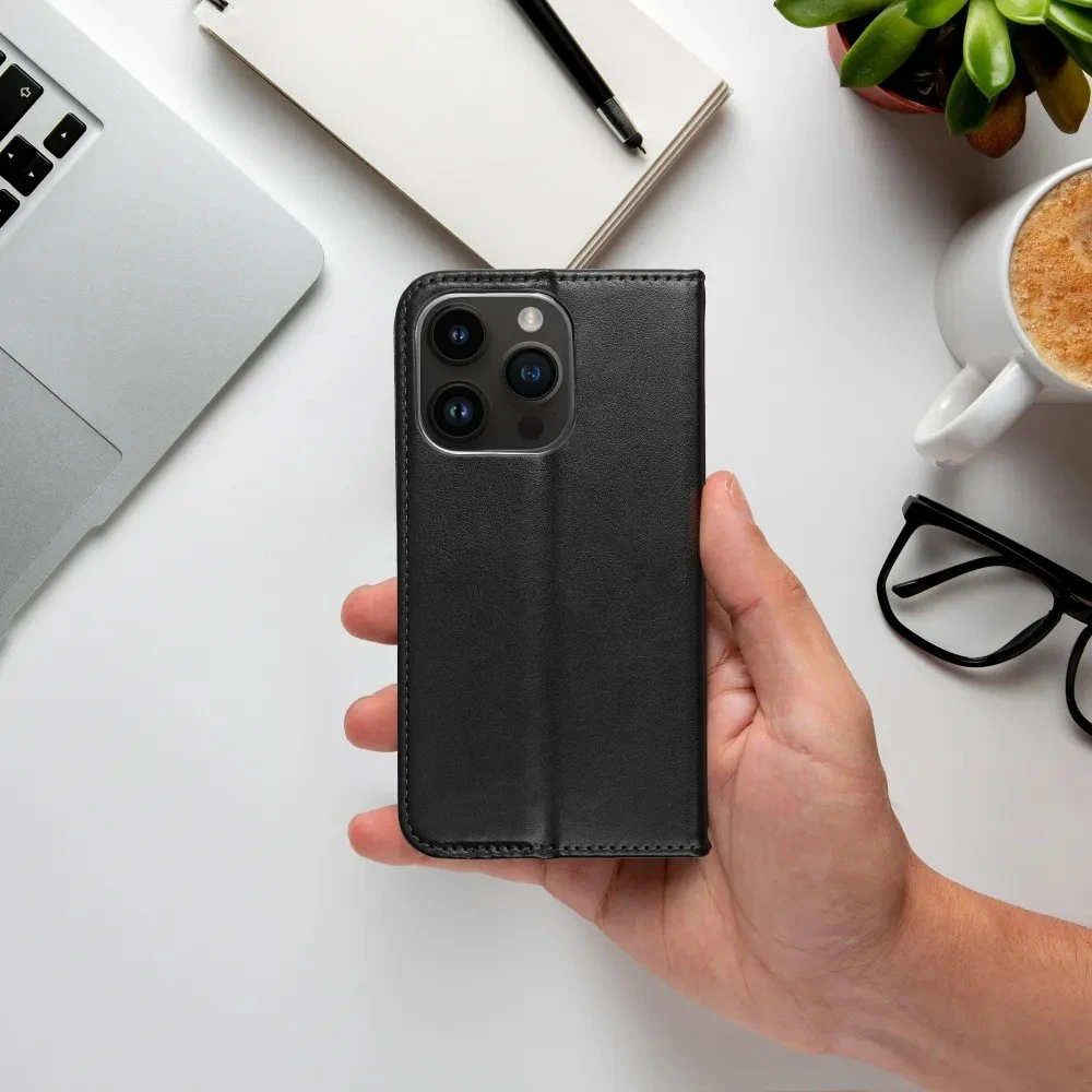 Reach Dėklas Smart Magnetic Apple iPhone 16e juodas