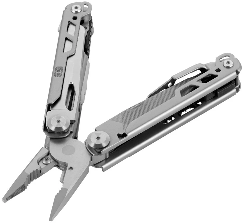 Daugiafunkcis įrankis M-TAC Multitool Type 12 14-in-1, plieno spalvos