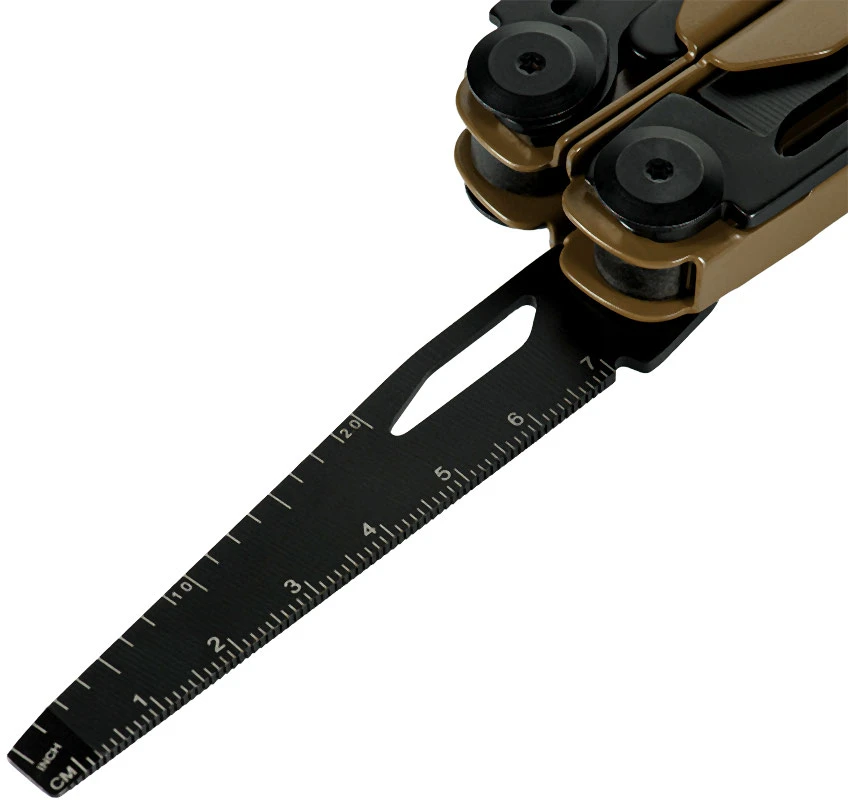 Daugiafunkcis įrankis M-TAC Multitool Type 13 17-in-1, rudas / juodas
