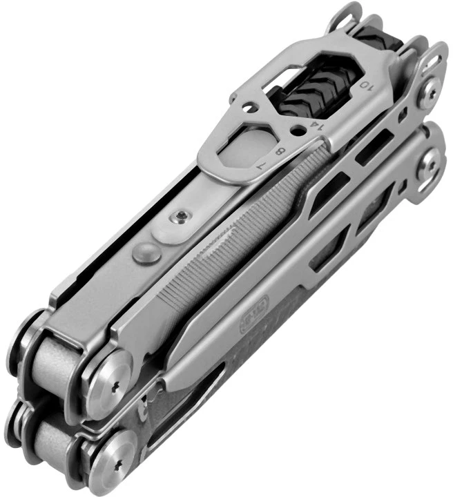 Daugiafunkcis įrankis M-TAC Multitool Type 12 14-in-1, Damasko rašto