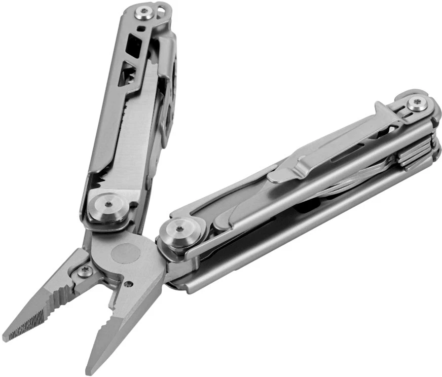 Daugiafunkcis įrankis M-TAC Multitool Type 12 14-in-1, plieno spalvos