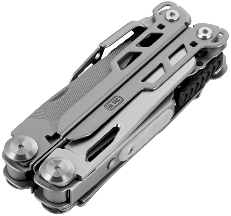 Daugiafunkcis įrankis M-TAC Multitool Type 12 14-in-1, plieno spalvos