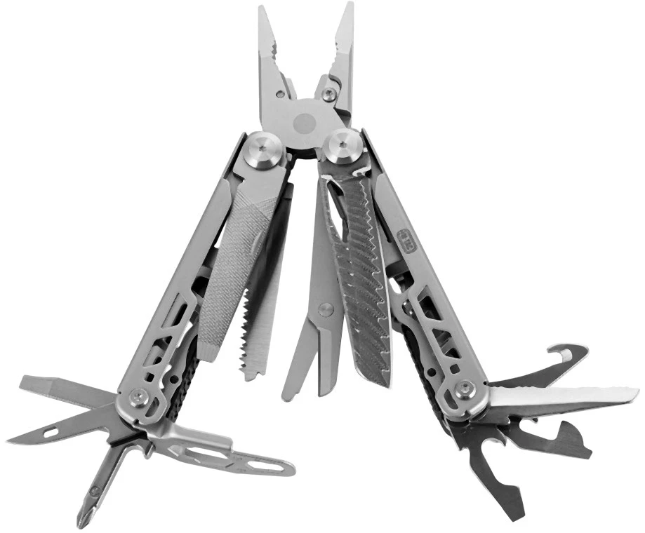 Daugiafunkcis įrankis M-TAC Multitool Type 12 14-in-1, Damasko rašto