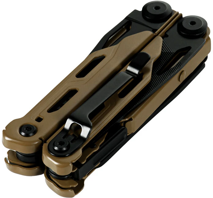 Daugiafunkcis įrankis M-TAC Multitool Type 13 17-in-1, rudas / juodas