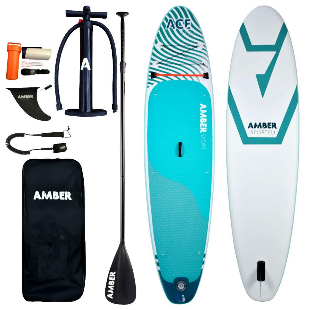 Pripučiamos SUP irklentės komplektas Amber ACE 10.0 V2 (305 cm) aprašymas - Prekės nuotrauka
