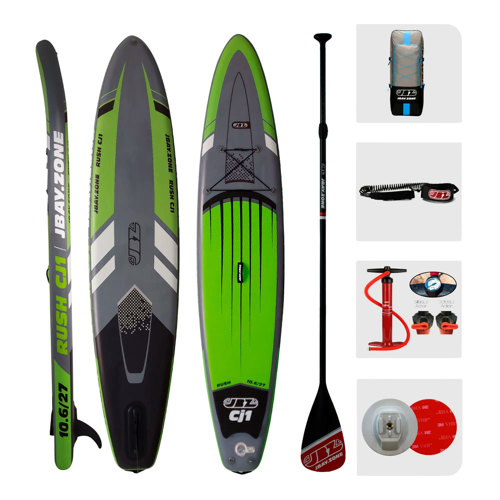 Pripučiamos SUP irklentės komplektas JBAY Rush CJ1 (320 cm) aprašymas - Prekės nuotrauka