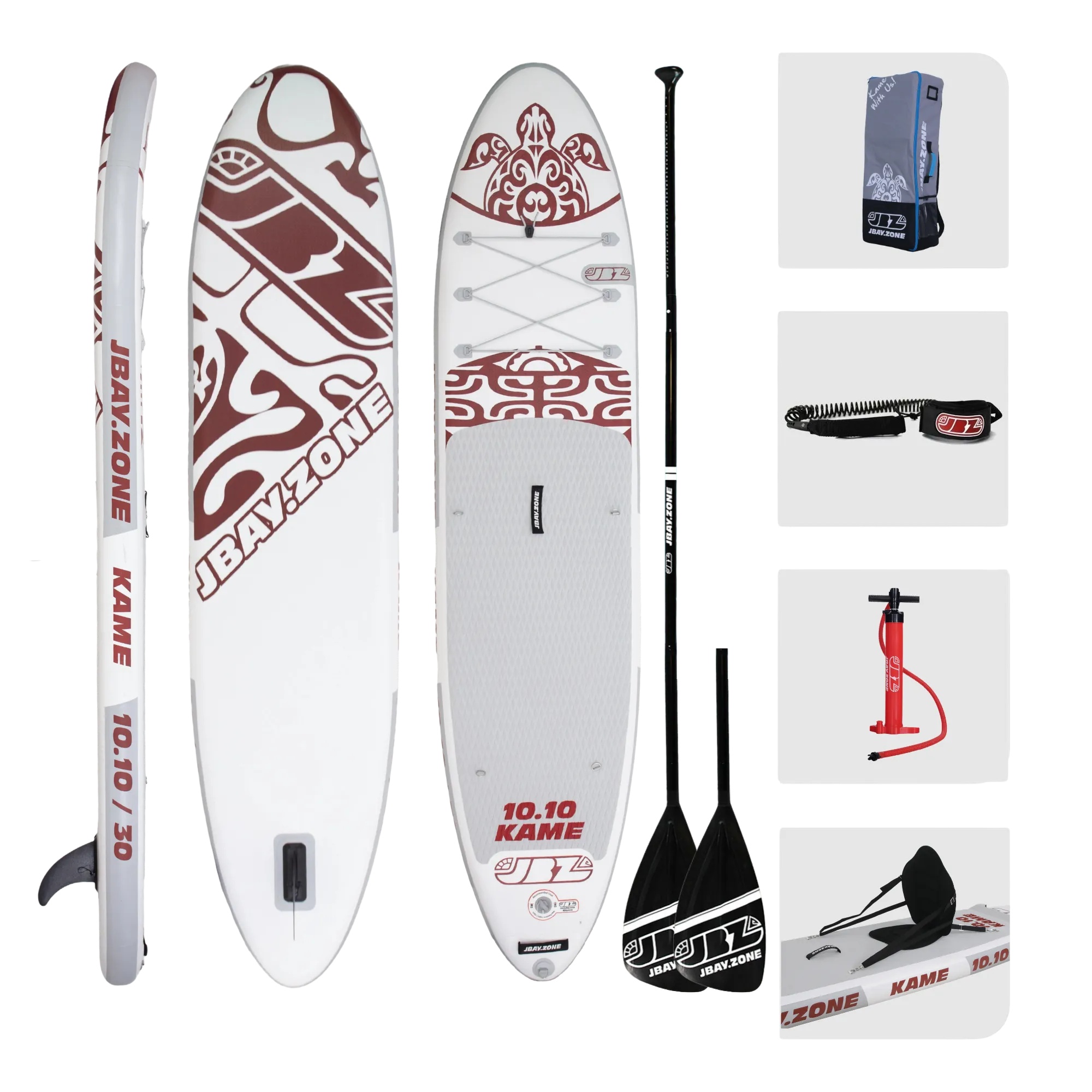 Pripučiamos SUP irklentės komplektas JBAY Kame KX260 su sėdyne (330 cm) aprašymas - Prekės nuotrauka