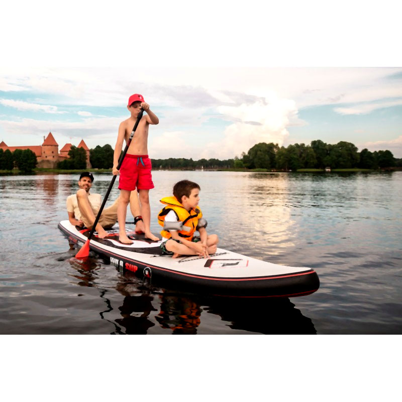 Pripučiamos SUP irklentės komplektas WildSup Kangaroo Tandem 12.9 (394 cm) aprašymas - Prekės nuotrauka