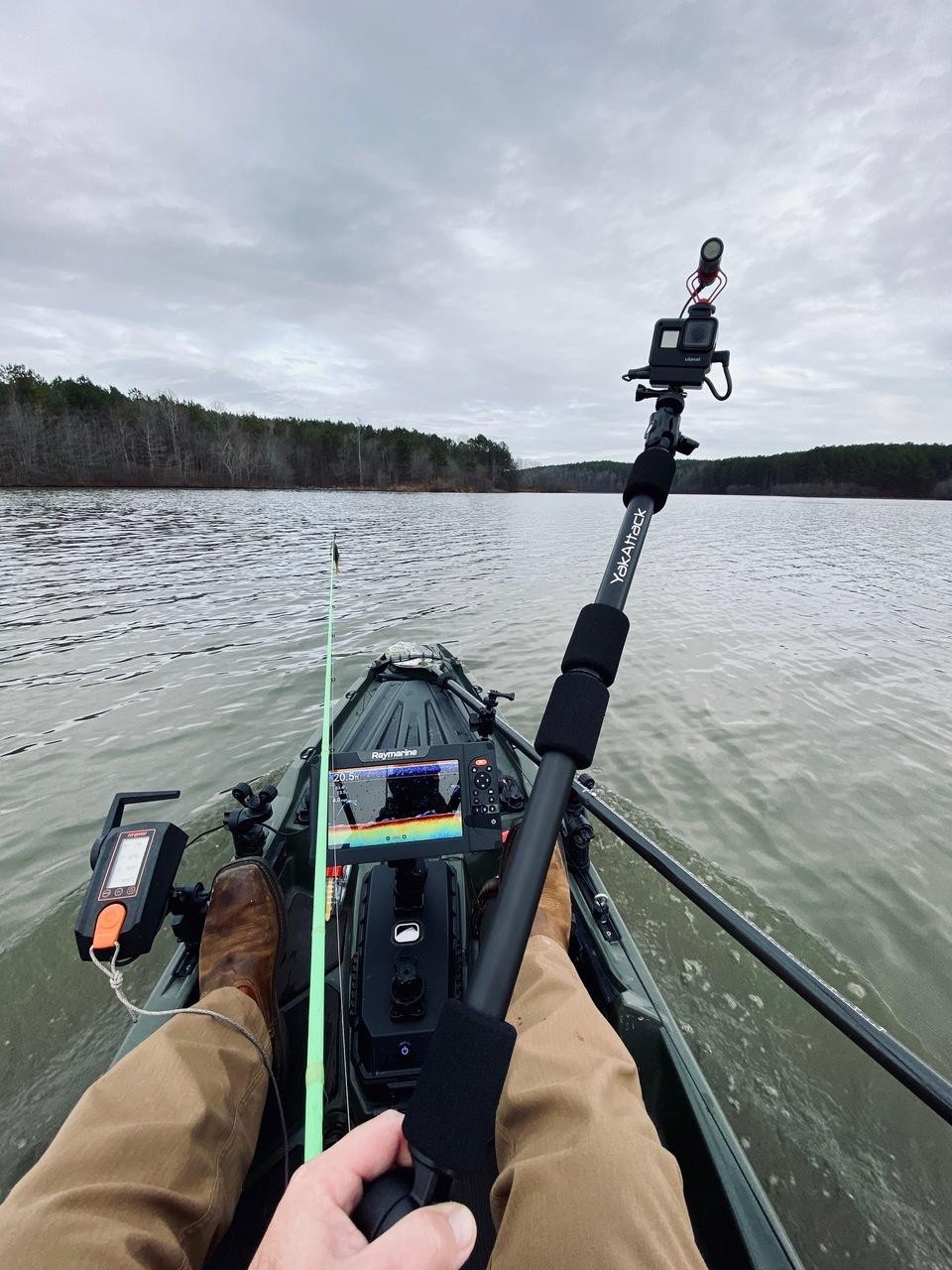 YakAttack PanFish Pro kameros laikiklis (84 cm) aprašymas - Prekės nuotrauka