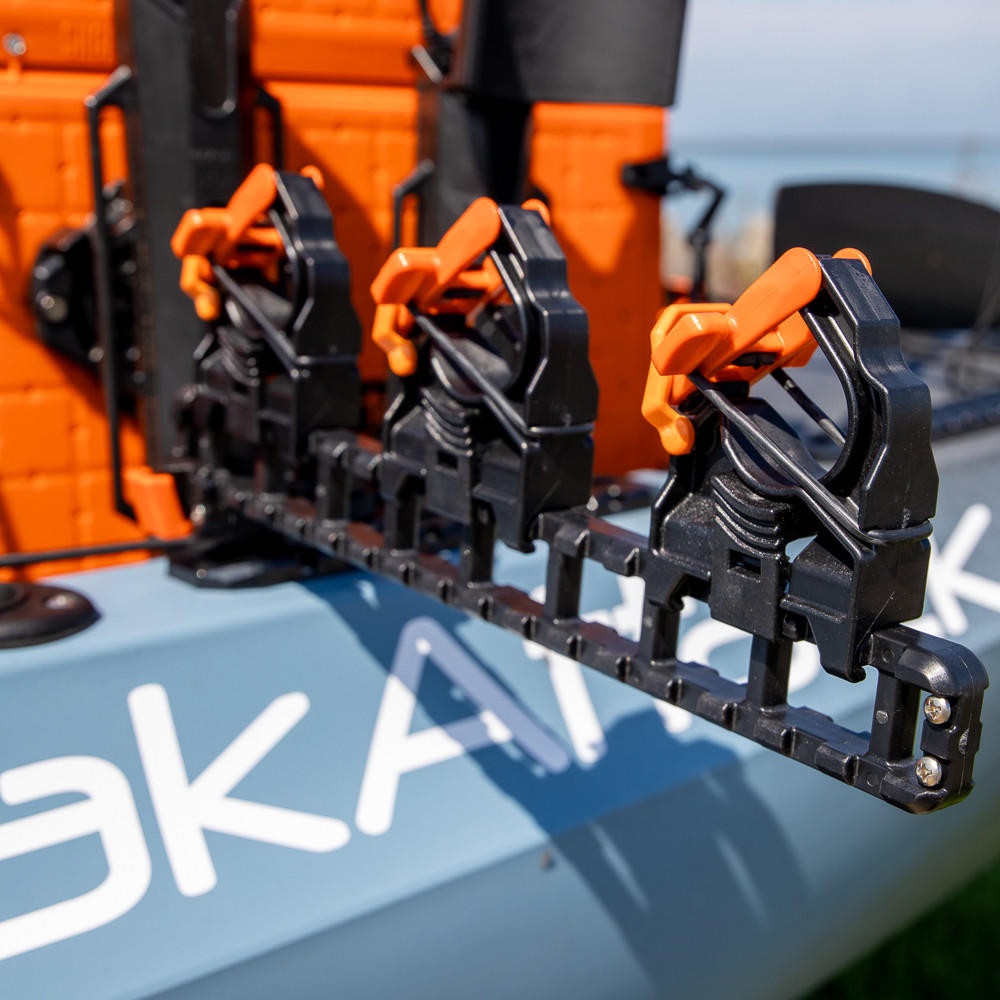 YakAttack SideStage Rod Rack šoninis meškerių laikiklis (pora) aprašymas - Prekės nuotrauka