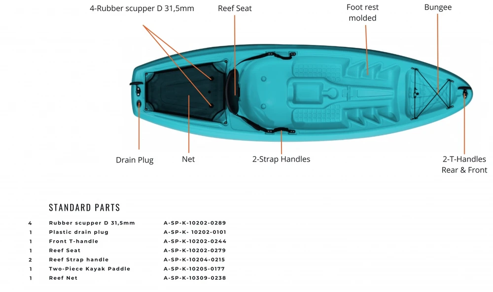 Galaxy Kayaks Reef Adult