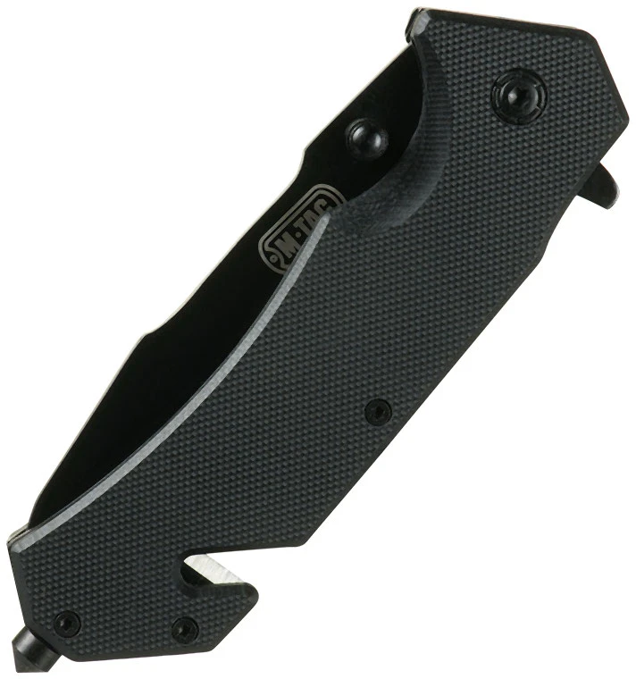 M-TAC Type 3 sulankstomas peilis, juodas, 19,7 cm bendras ilgis