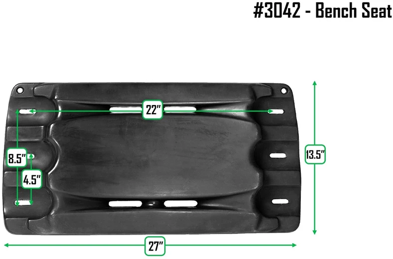 NuCanoe suolo tipo sėdynė Bench Seat