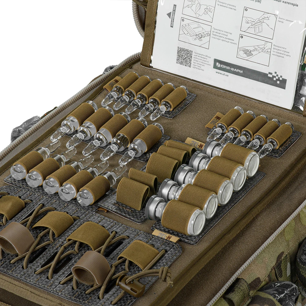 Taktinė medicininė kuprinė M-TAC Combat Medic Elite 70 l