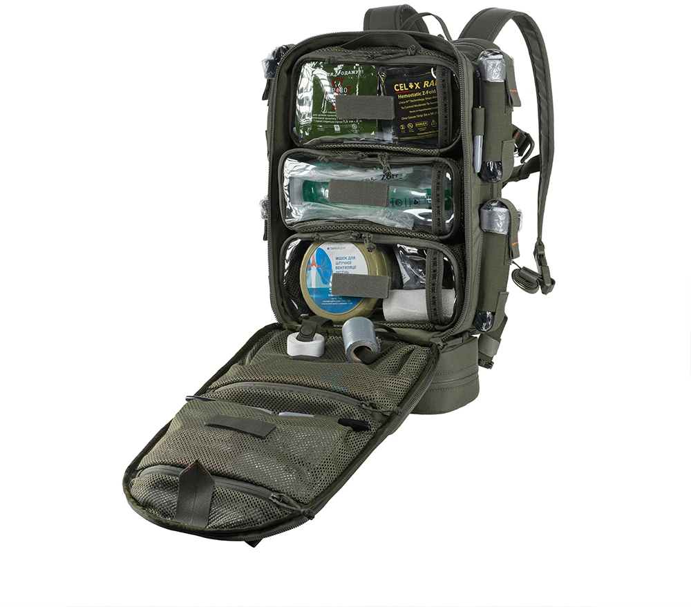 Taktinė medicininė kuprinė M-TAC Combat Medic Elite 70 l