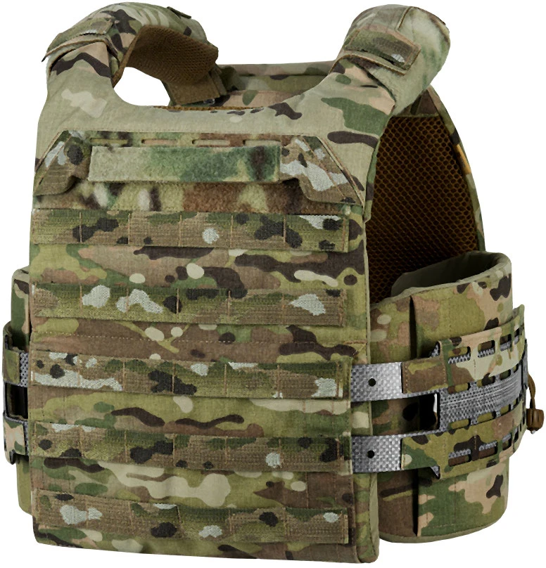 Taktinis plokščių nešiklis M-TAC Cuirass Tiger Elite, plokštėms ESAPI Large, „Multicam“
