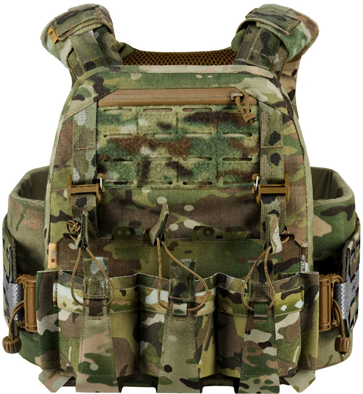 Taktinis plokščių nešiklis M-TAC Cuirass Tiger Elite, plokštėms ESAPI Large, „Multicam“