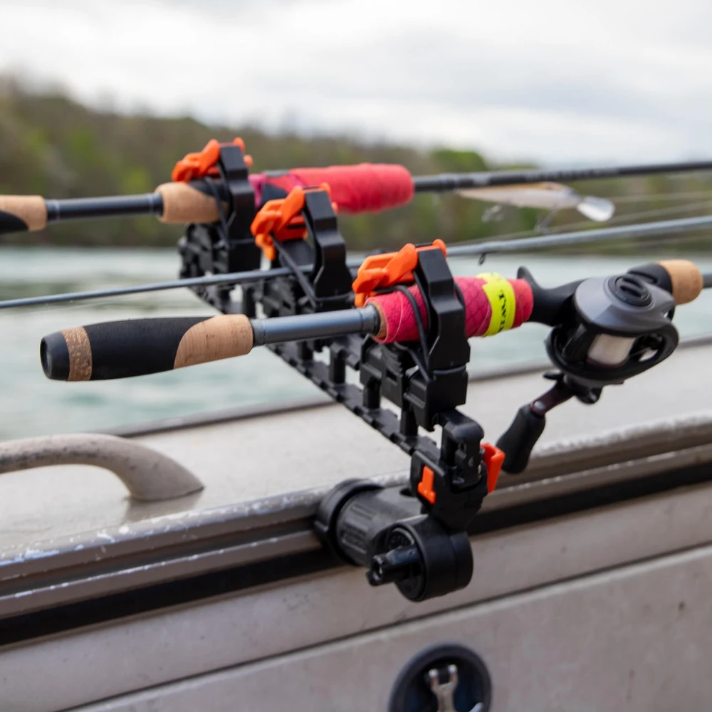 YakAttack SideStage Pro Rod Rack šoninis meškerių laikiklis su TurnKey adapteriais (pora)