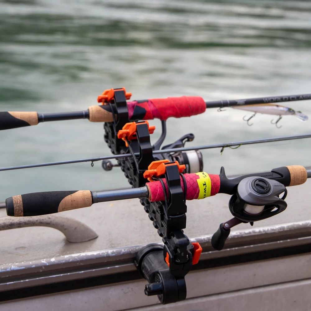 YakAttack SideStage Pro Rod Rack šoninis meškerių laikiklis su TurnKey adapteriais (pora)