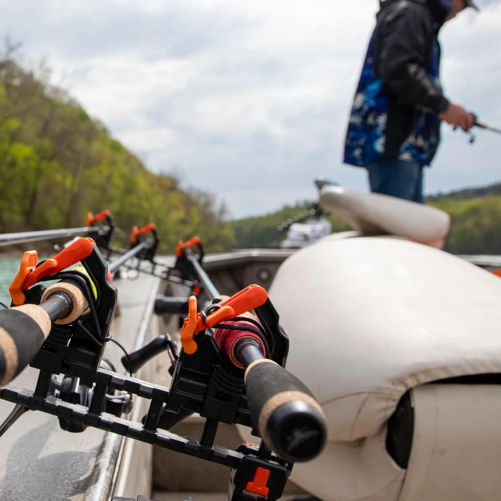 YakAttack SideStage Pro Rod Rack šoninis meškerių laikiklis su TurnKey adapteriais (pora)