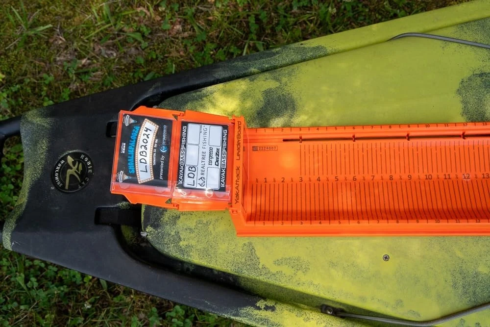 YakAttack žuvų matavimo lenta Metric LeaderBoard (71 cm)