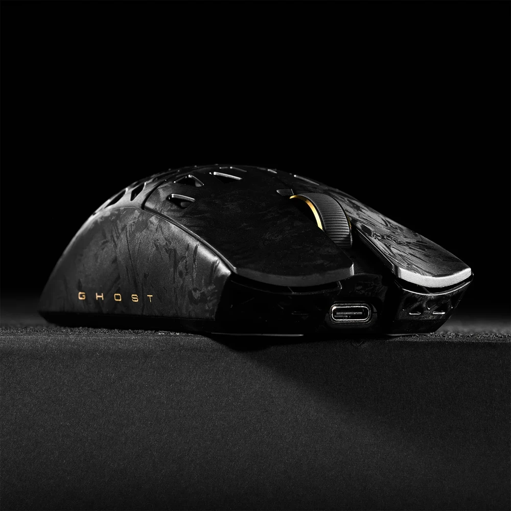 Bevielė Žaidimų Pelė ATK Ghost Ultimate (Juoda)