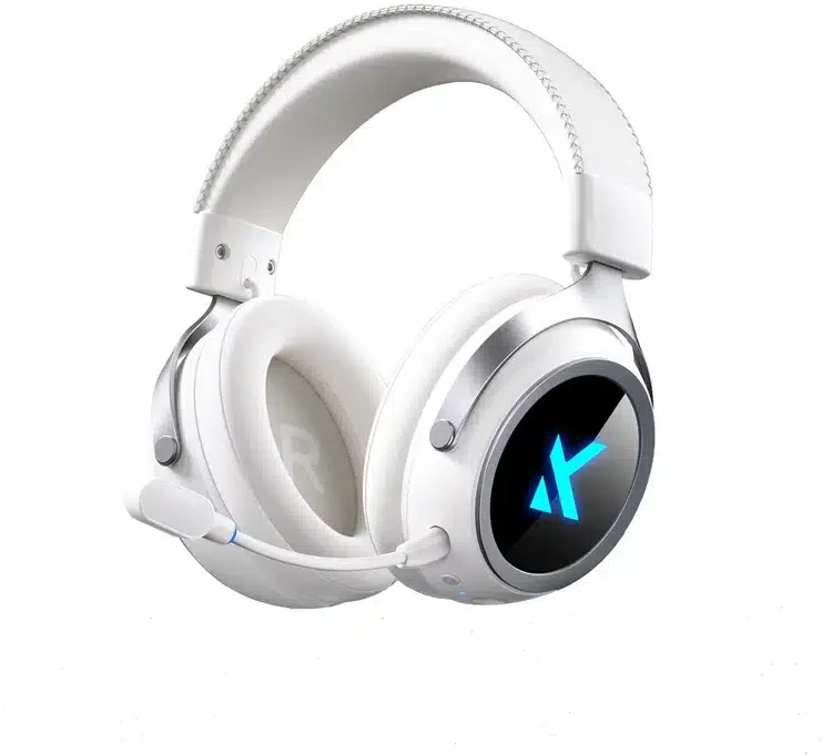 MCHOSE X9 belaidės ausinės | 2.4G, BT, TYPE-C | Baltas