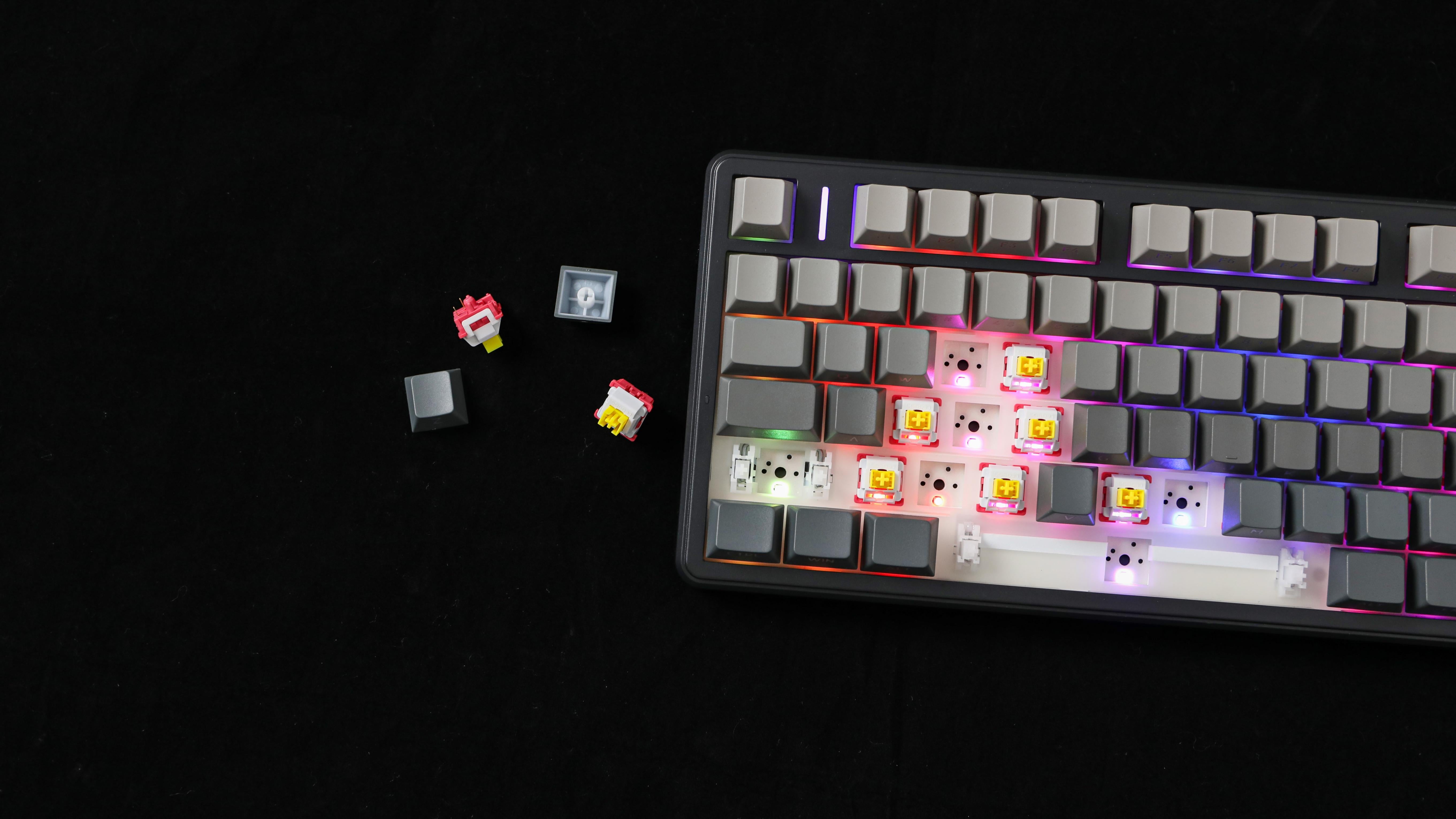 Klaviatūra Aula F99 PRO (Glacier Mėlyna) - Star Vector Switches aprašymas - Prekės nuotrauka