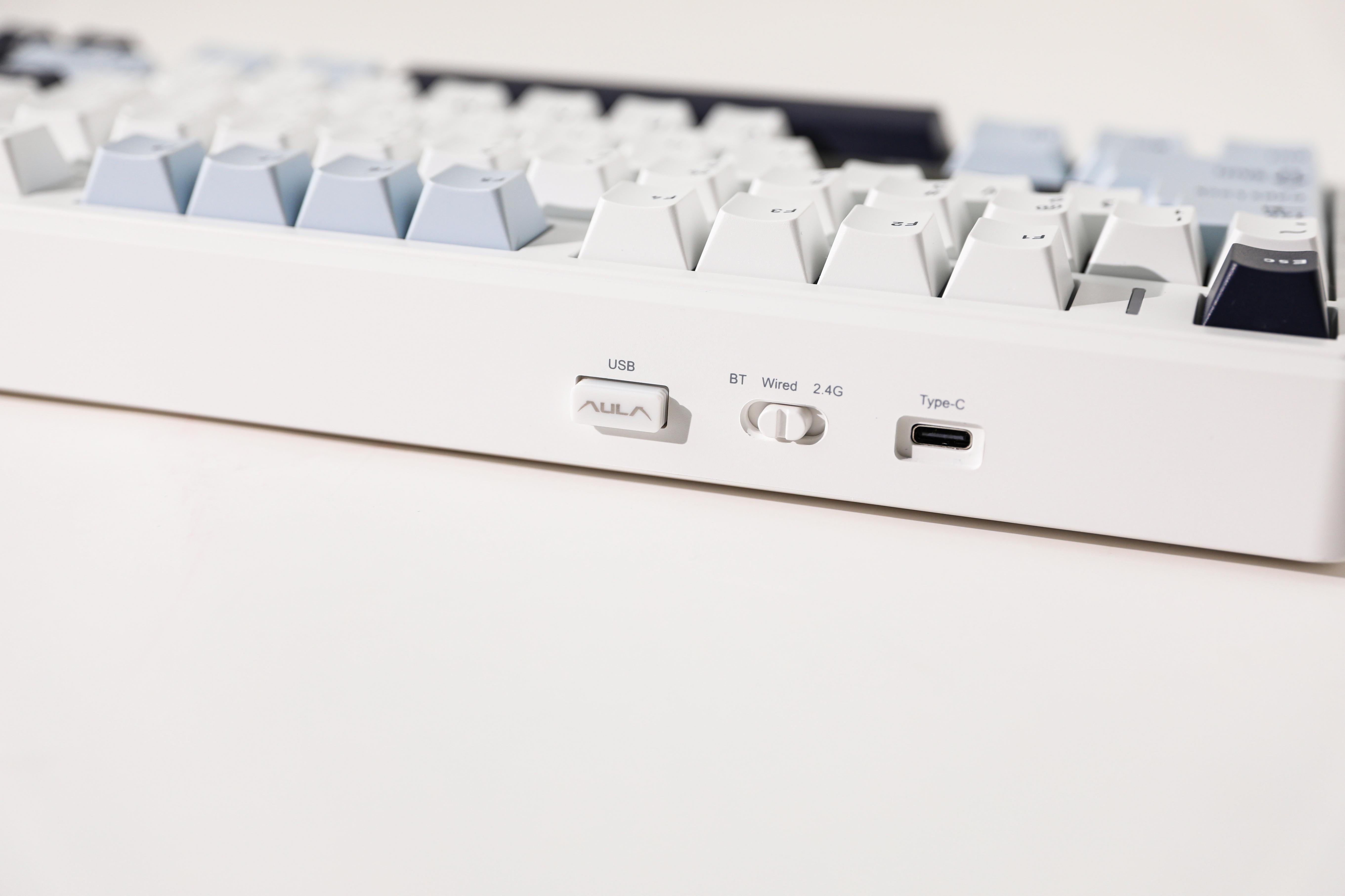 Klaviatūra Aula F99 PRO (Glacier Mėlyna) - Star Vector Switches aprašymas - Prekės nuotrauka
