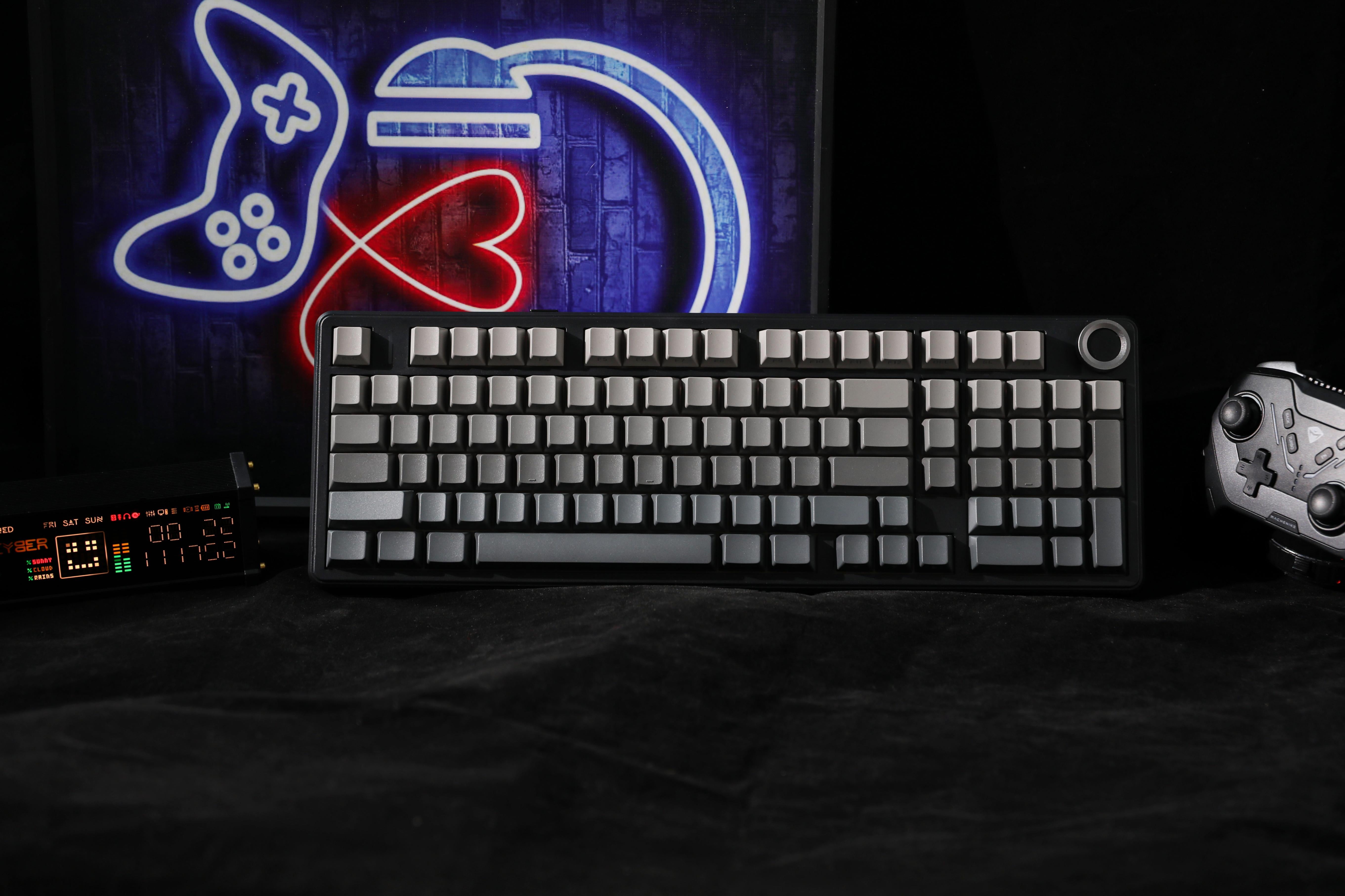 Klaviatūra Aula F99 PRO (Glacier Mėlyna) - Star Vector Switches aprašymas - Prekės nuotrauka