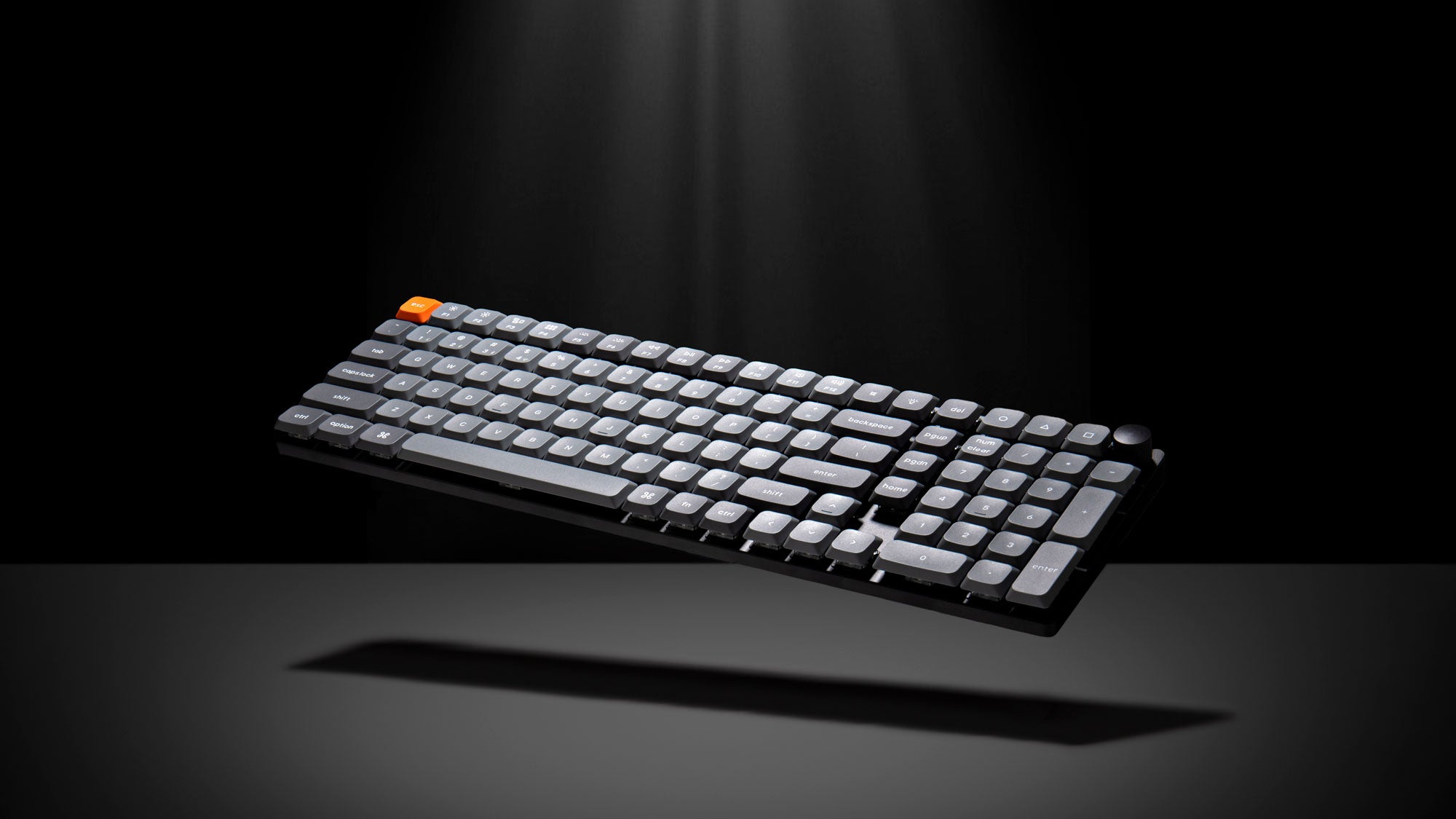 Klaviatūra Keychron K17 Max (Juoda) - Gateron Raudona Switches aprašymas - Prekės nuotrauka