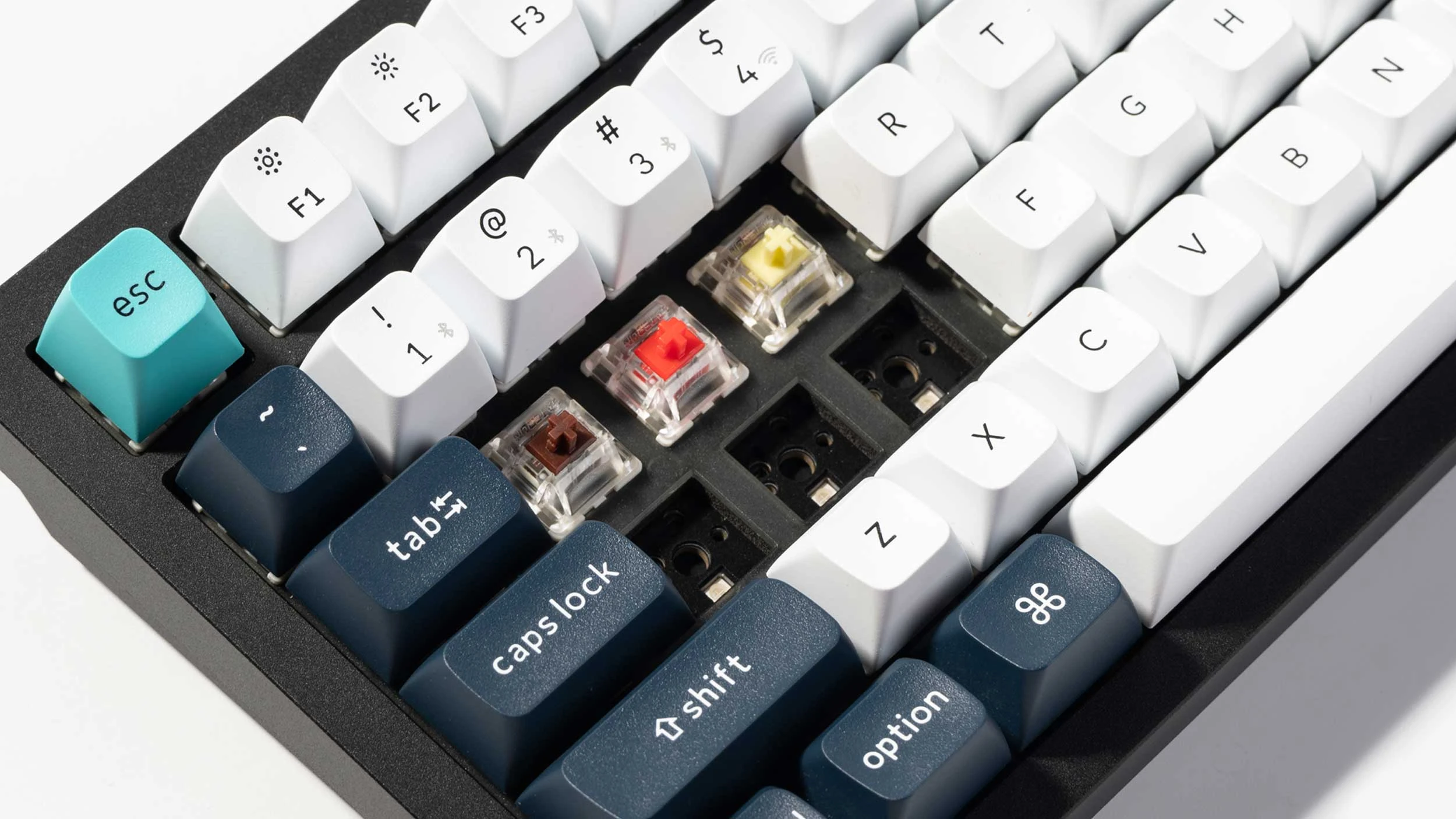 Klaviatūra Keychron Q3 Max (Carbon Juodas) - Gateron Jupiter Raudona switches aprašymas - Prekės nuotrauka