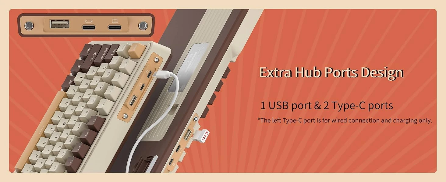 Klaviatūra Royal Kludge KZZI K75 Pro (Mousse) - Moment Linear switches aprašymas - Prekės nuotrauka