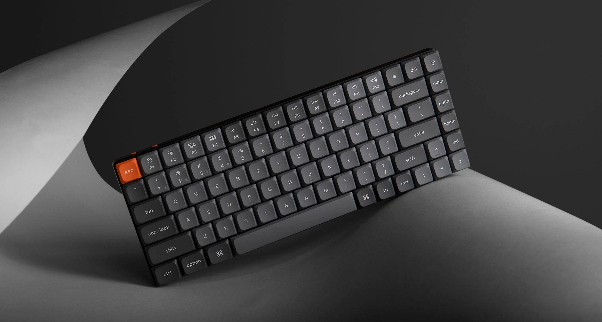 Klaviatūra KEYCHRON WRL K3 MAX RGB K3M-B1, juoda aprašymas - Prekės nuotrauka
