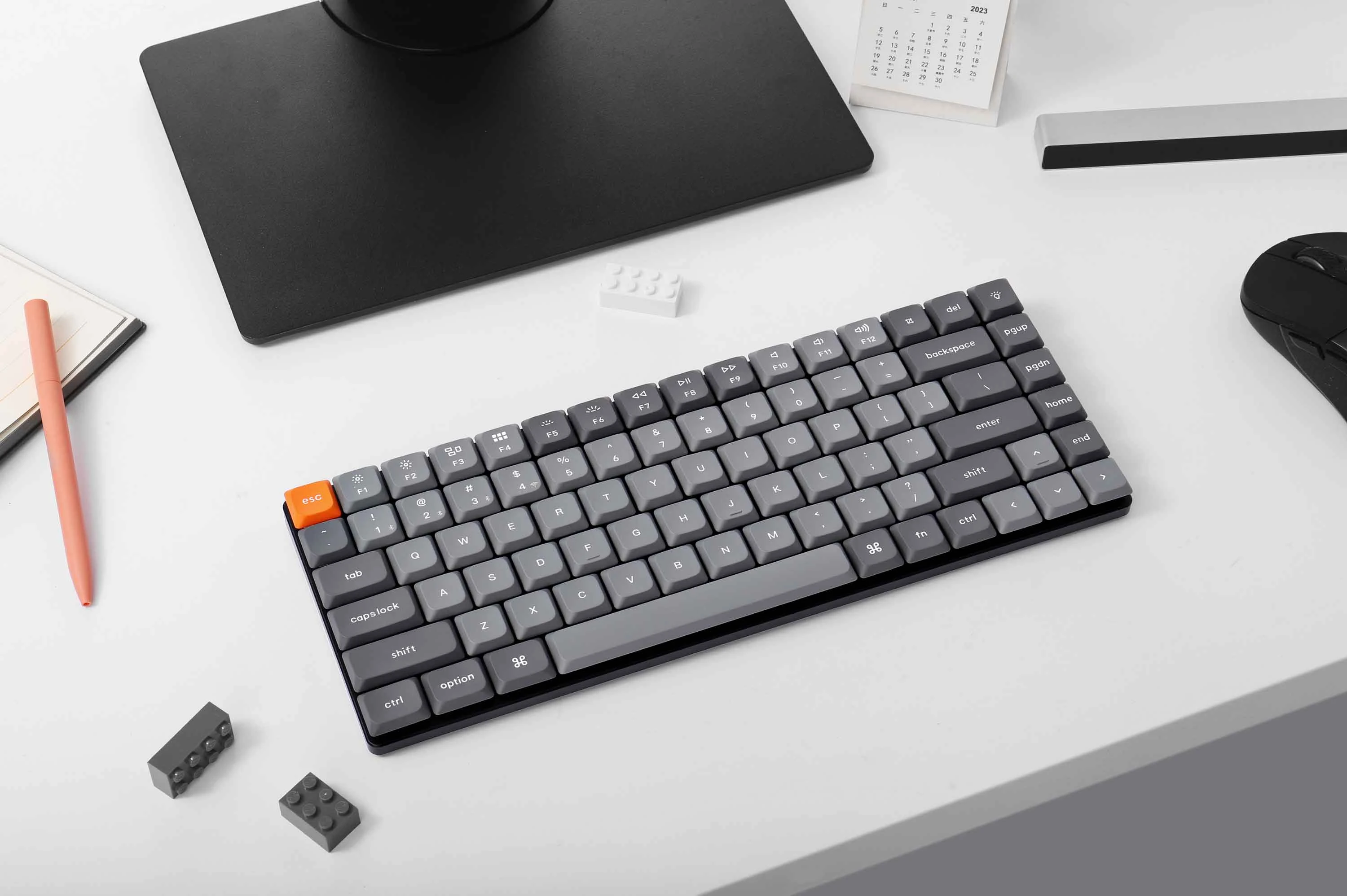 Klaviatūra KEYCHRON WRL K3 MAX RGB K3M-B1, juoda aprašymas - Prekės nuotrauka
