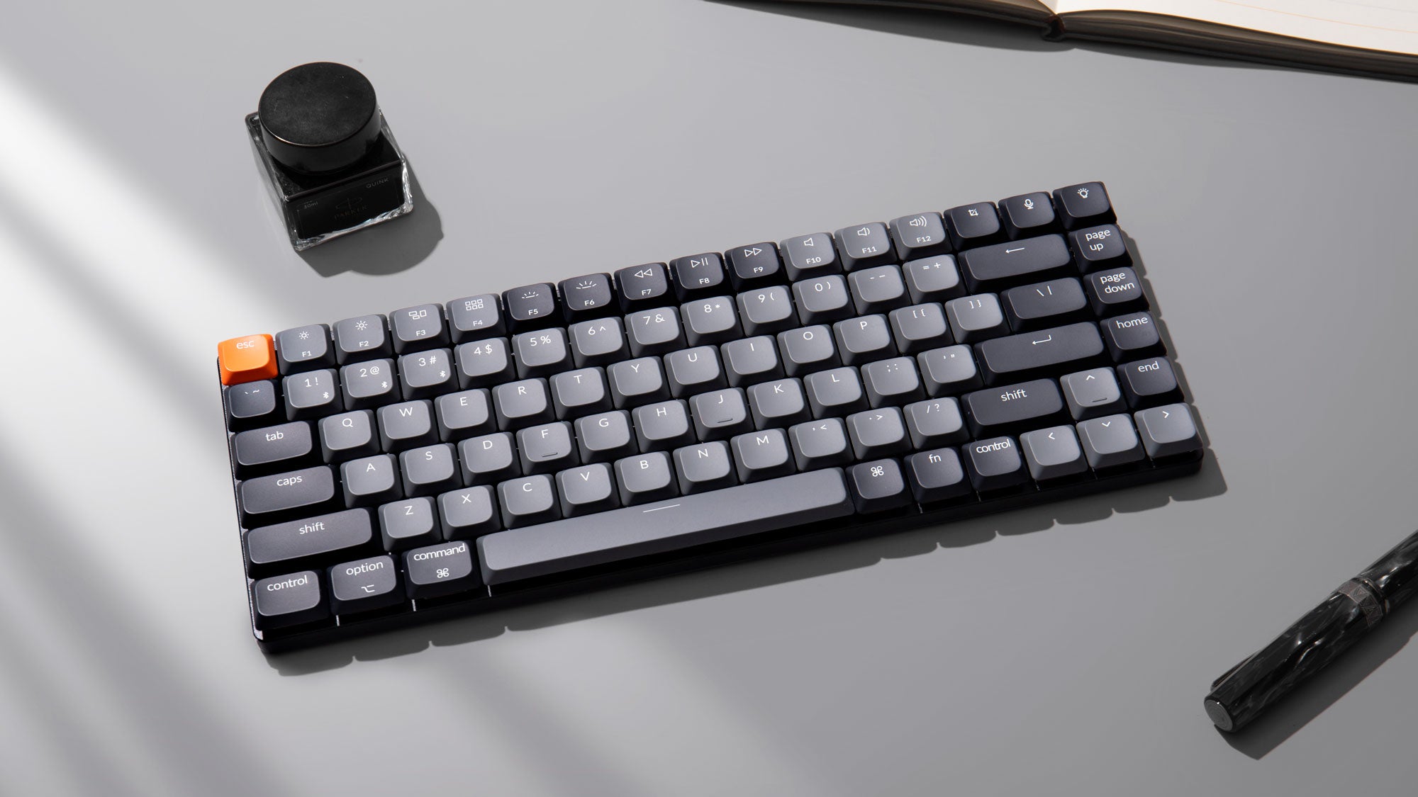 Klaviatūra KEYCHRON K3 RGB K3X-B3, juoda aprašymas - Prekės nuotrauka