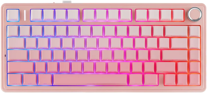 Klaviatūra Aula F75 Pro (Rožinė)