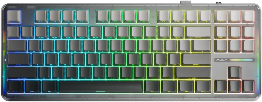 Klaviatūra Aula F87 Pro (Juoda)