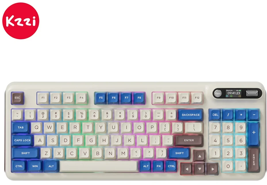 Klaviatūra Royal Kludge KZZI Z98 (Latte)
