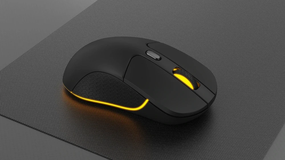 Belaidė žaidimų pelė Keychron M3 Wireless, Juoda