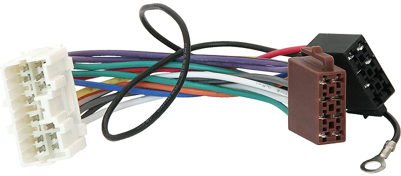 MITSUBISHI-ISO automobilio radijo adapterio jungčių komplektas