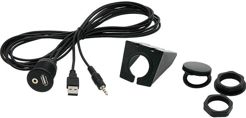 Blow Oem Savarankiškai surenkamas USB+ AUX lizdas su pagrindu