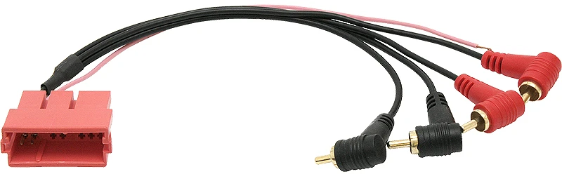 Blow Oem ISO lizdas mini 4xRCA AUDI VW SKODA