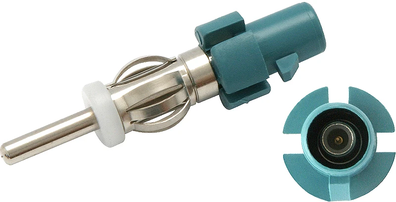 VW antenos adapteris su mėlyna jungtimi