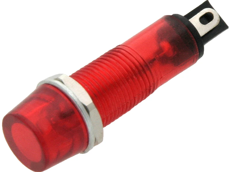 0651# Neoninis indikatorius 9 mm (raudonas) 230 V